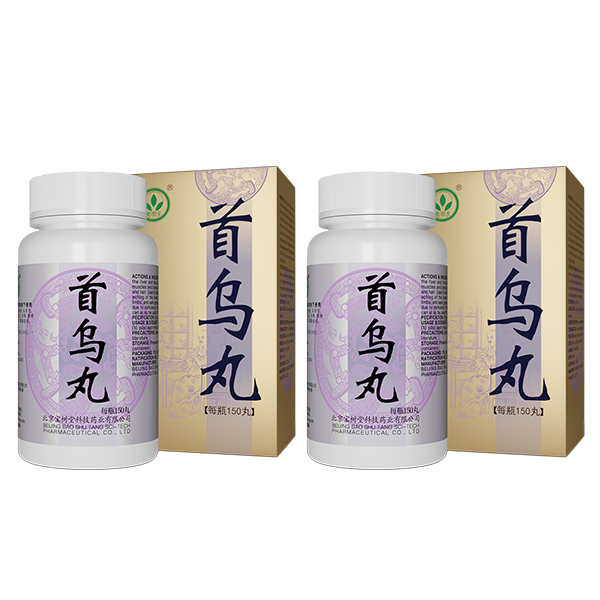 首烏丸(多買享折扣!用於頭暈目花,肝腎兩虛,鬚髮早白,高脂血症)