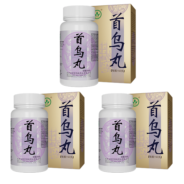 首烏丸(多買享折扣!用於頭暈目花,肝腎兩虛,鬚髮早白,高脂血症)