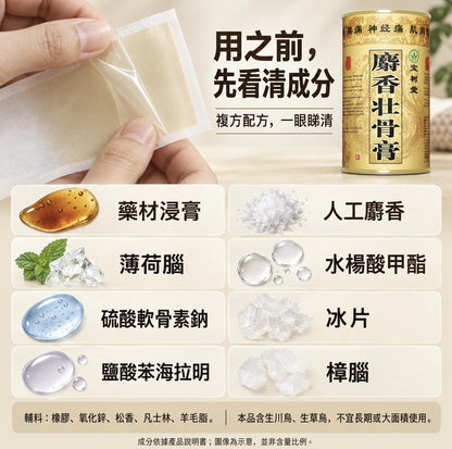 【寶樹堂正版】活血止痛套装（祛風除濕+活血通络+镇痛消炎+消肿止痛）