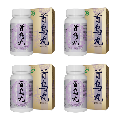 首烏丸（多買抵啲！用於頭暈目花，肝腎兩虛，鬚髮早白，高脂血症）